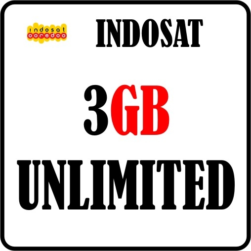 Indosat 3GB Unlimited