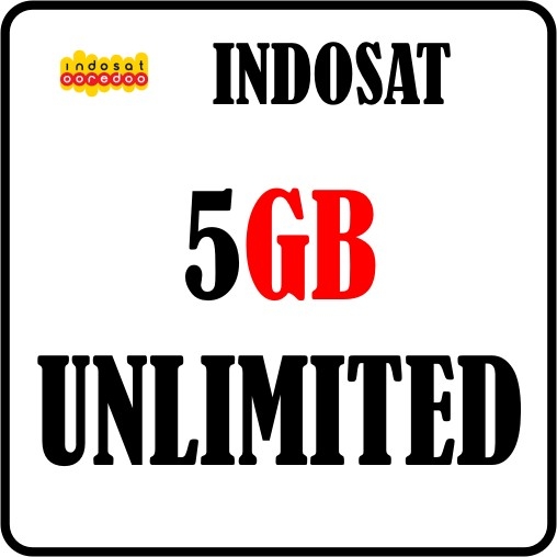 Indosat 5GB Unlimited