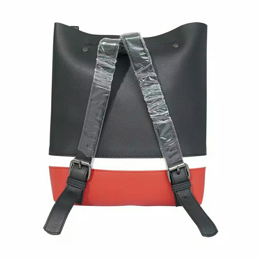 Insight Tas Ransel Wanita Hitam Two Ways Backpack ILS999105- 2