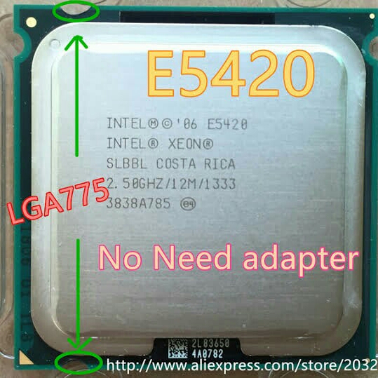 Intel C2Q Xeon E5420