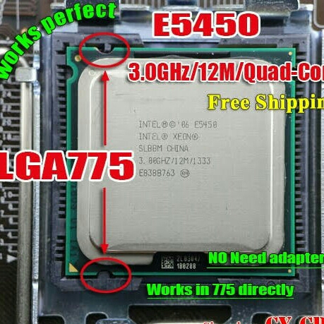 Intel C2Q Xeon E5450
