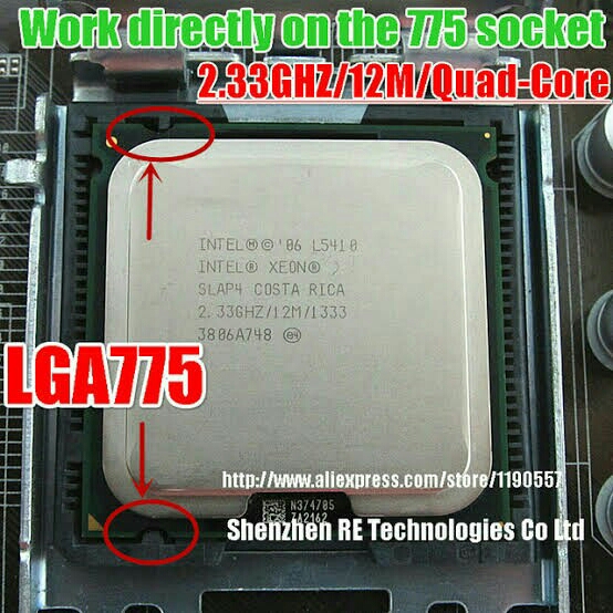 Intel C2Q Xeon L5410