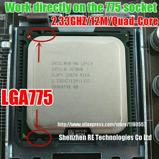 Intel C2Q Xeon L5410