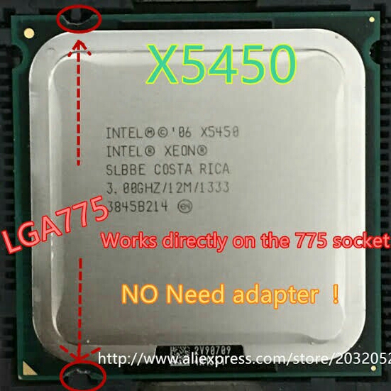Intel C2Q Xeon X5450