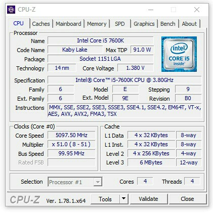 Intel Core i5-7600