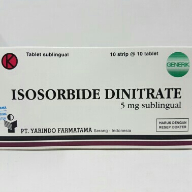 Isosorbide Dinitrate Tablet 5mg