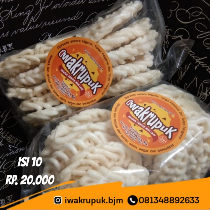 Iwakrupuk Isi 10 pcs