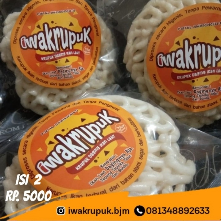 Iwakrupuk Isi 2 Pcs 