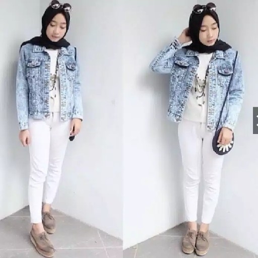 JAKET JEANS ACID