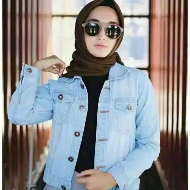 JAKET JEANS AURORAAURORI ASLI BAHAN JEANS ORIGINAL 3WARNA