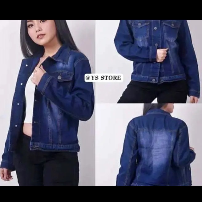 JAKET JENS WANITA BAHAN JEANS 3