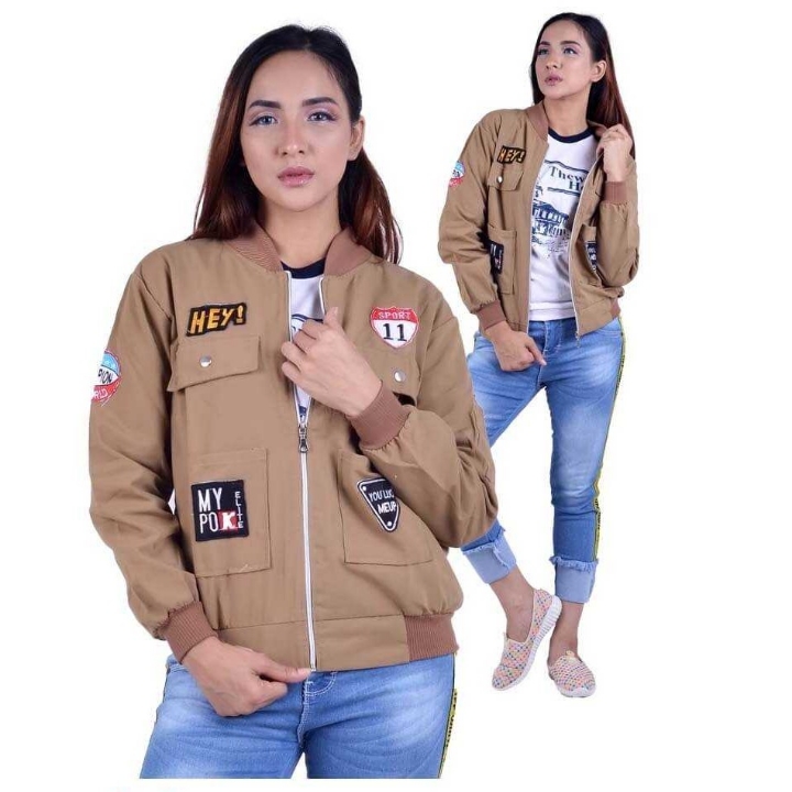 JAKET SWEATER WANITA - GRO 1067