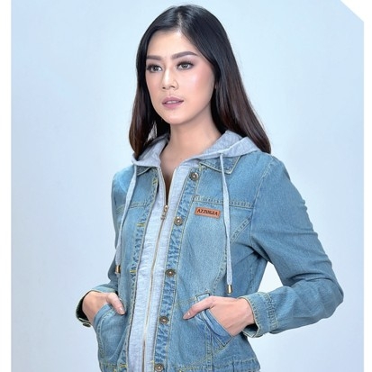 JAKET SWEATER WANITA ORIGINAL BRAND AZZURRA