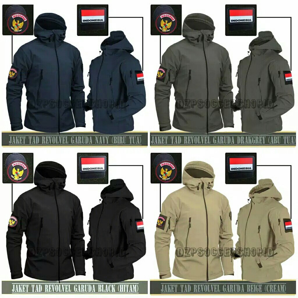 JAKET TAD REVOLVER  JAKET PARASUT  JAKET WIND BREAKER