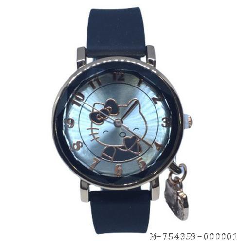 JAM TANGAN ANALOG KITTY RUBBER 2