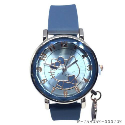 JAM TANGAN ANALOG KITTY RUBBER 4