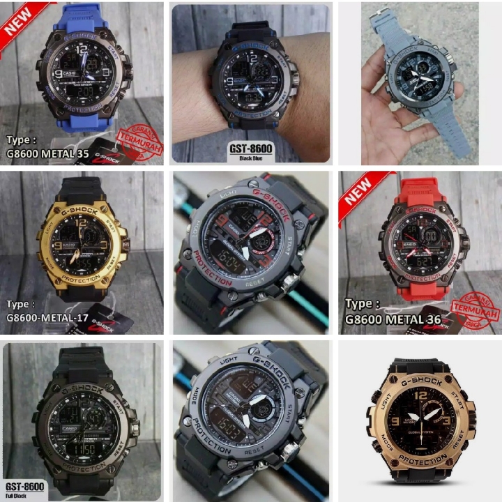 JAM TANGAN G-SHOCK CASIO GST 8600 FULL 