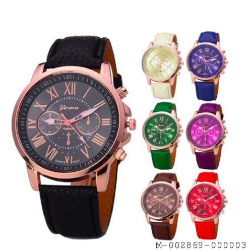 JAM TANGAN GENEVA ROMAWI QUARTZ 3