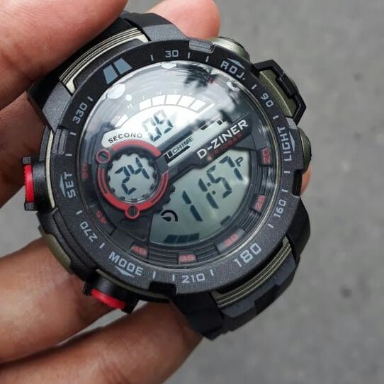 JAM TANGAN PRIA D ZINNER TAHAN AIR GARANSI 2 BULAN MERK D ZINNER PER