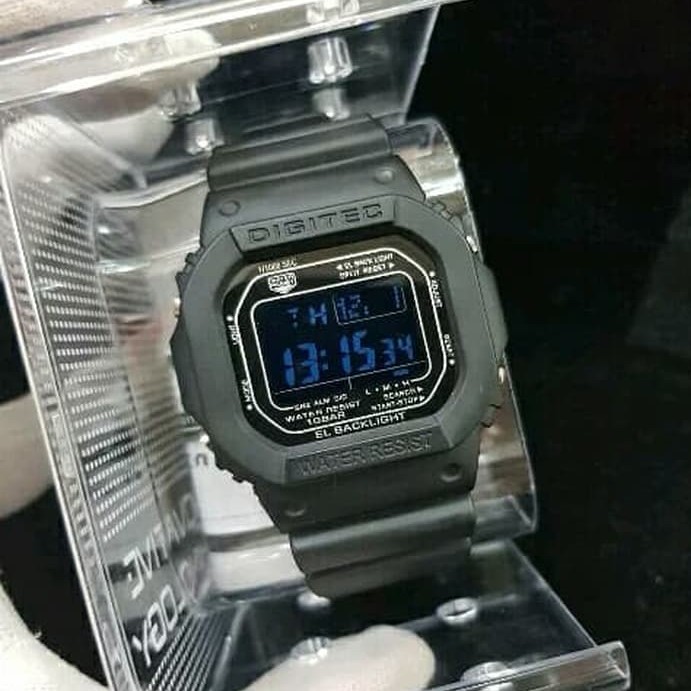 JAM TANGAN PRIA DIGITEC 2024T ANTI AIR GARANSI 2 BULAN MERK DIGITEC P