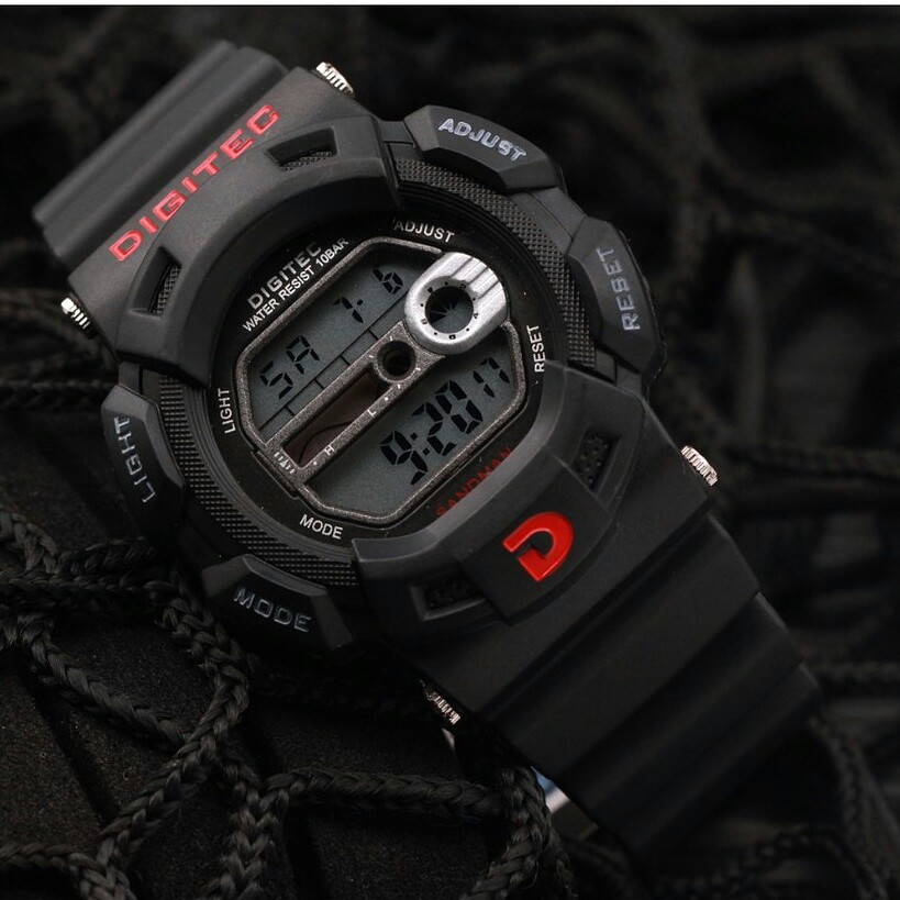 JAM TANGAN PRIA DIGITEC DG 2008T ANTI AIR GARANSI 2 BULAN MERK DIGITE