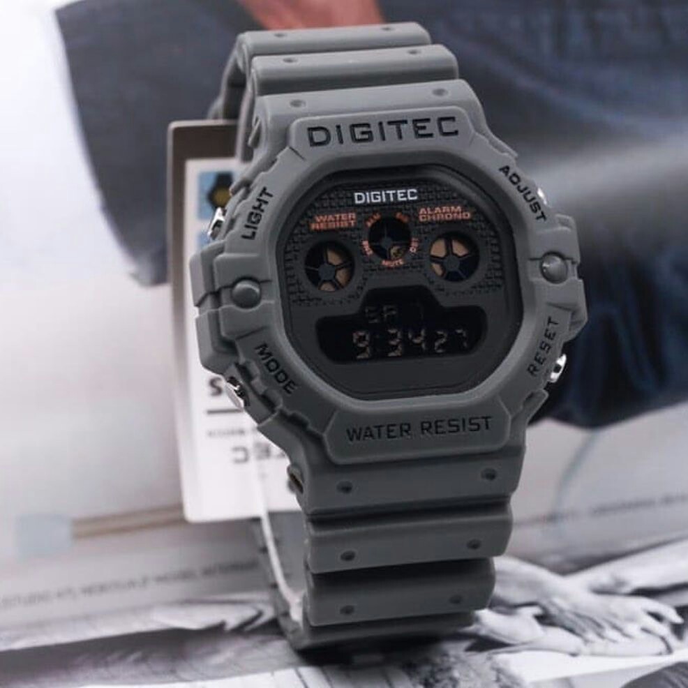 JAM TANGAN PRIA DIGITEC DG 3090T ANTI AIR GARANSI 2 BULAN MERK DIGITE