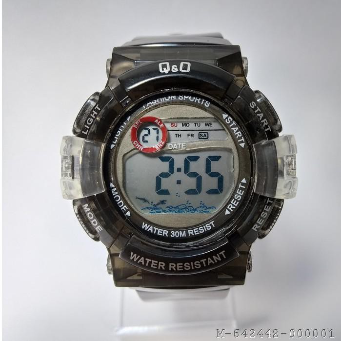JAM TANGAN QQ TRANSPARAN RUBBER 3