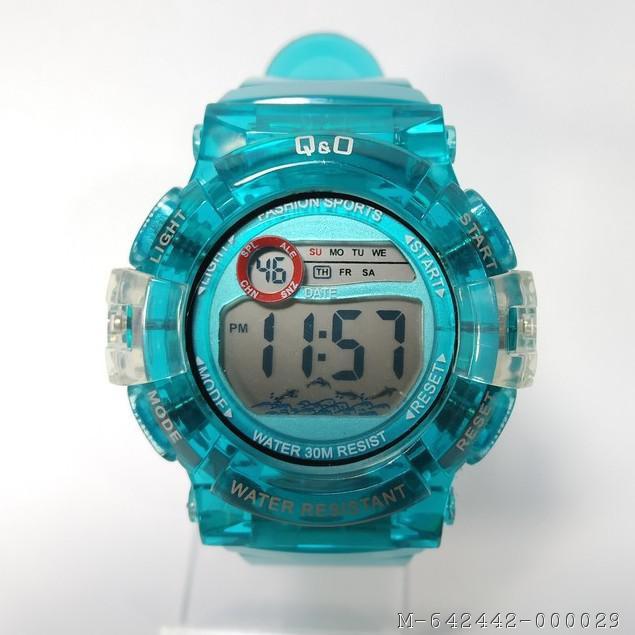 JAM TANGAN QQ TRANSPARAN RUBBER 4