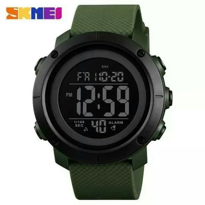 JAM TANGAN SKMEI MEN SPORT DIGITAL LED ORIGINAL WATERPROOF