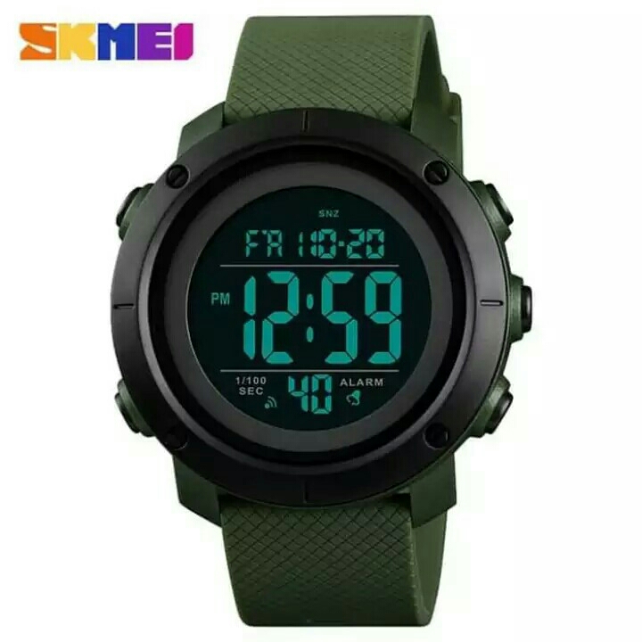 JAM TANGAN SKMEI MEN SPORT DIGITAL LED ORIGINAL WATERPROOF 2