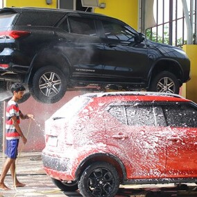 JASA CUCI BODI VACUM MERK SEMUA JENIS MOBIL PER UNIT