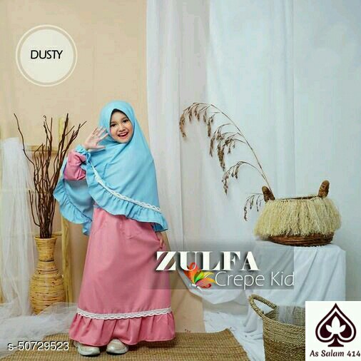JC GAMIS ZULFA ANAK - PINK