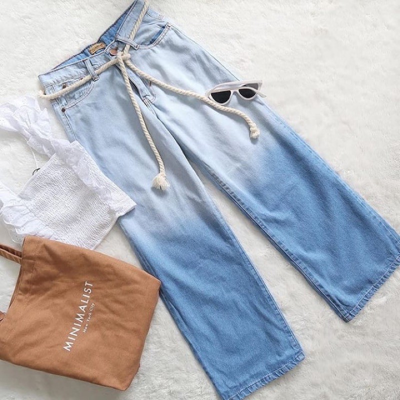 JEANS WANITA KOMBINASI