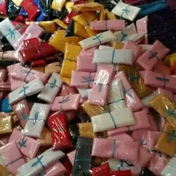 JILBAB  KERUDUNG SEGI EMPAT ORGANZA SQUARE TERMURAH 4
