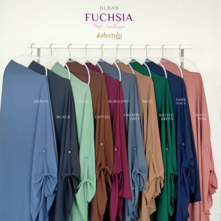 JILBAB FUCHSIA AFIFATHIN