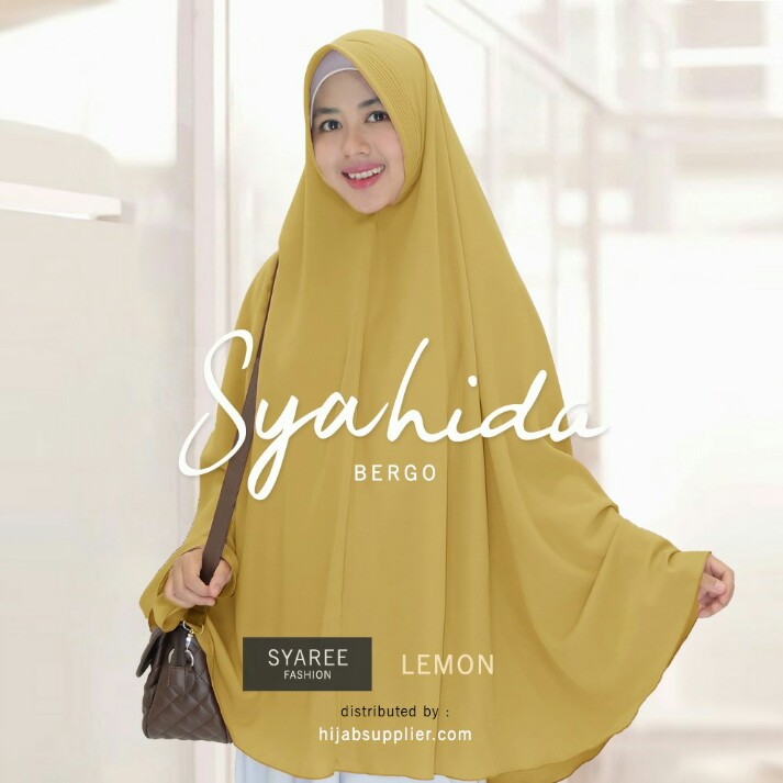 JILBAB SYAREE MERK SYAHIDA ANTEM PER UNIT 2