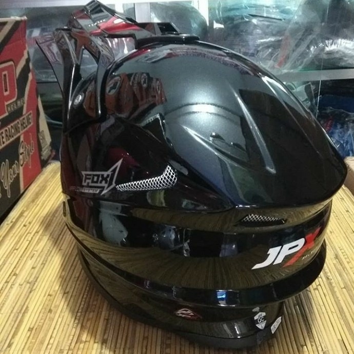 JPX Cross Polos Hitam Metali 2