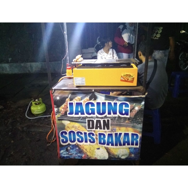 Jagung dan sosis bakar - Toga