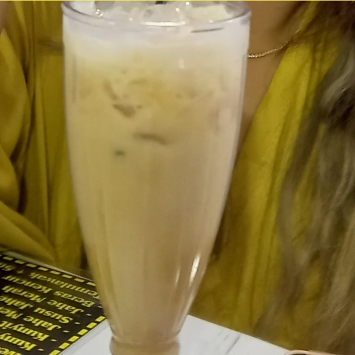 Jahe Merah Susu Madu Es