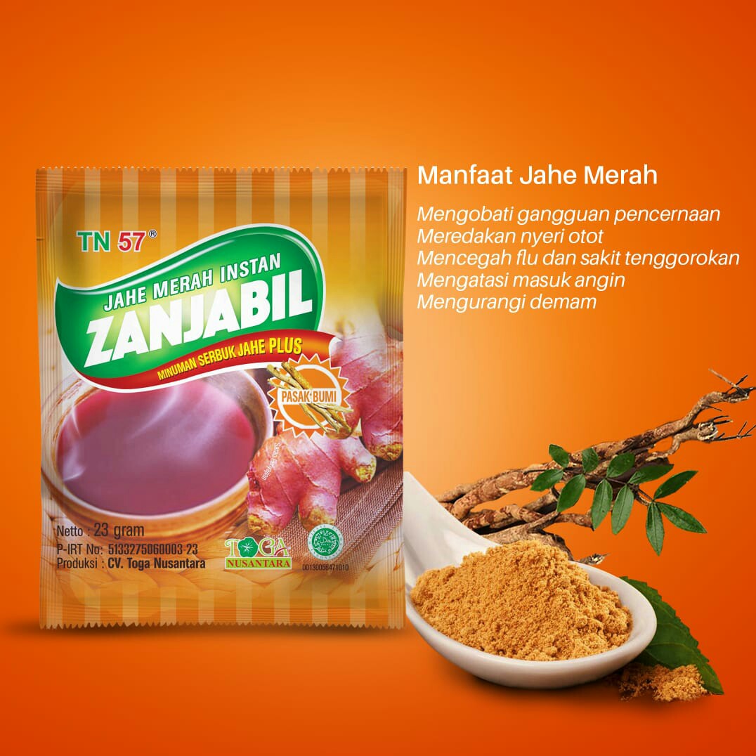 Jahe Zanjabil Plus Pasak Bumi