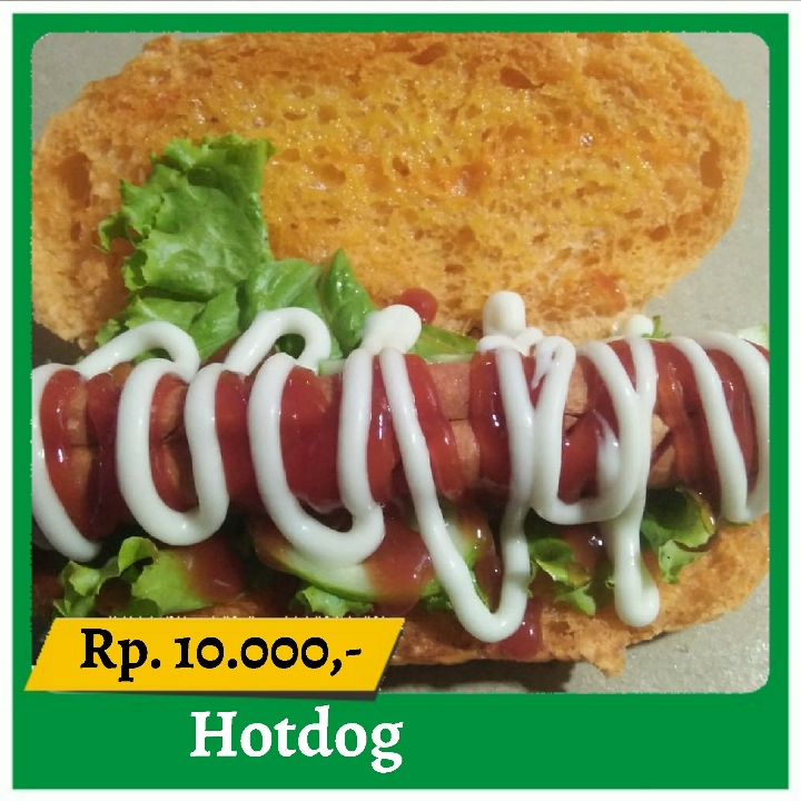 Jajanan Arinia-Hotdog