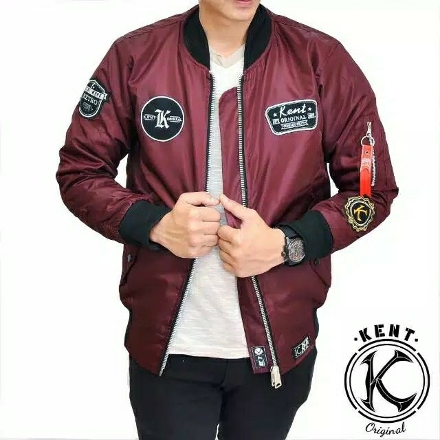 Jaket Bomber 2in1 KENT Black