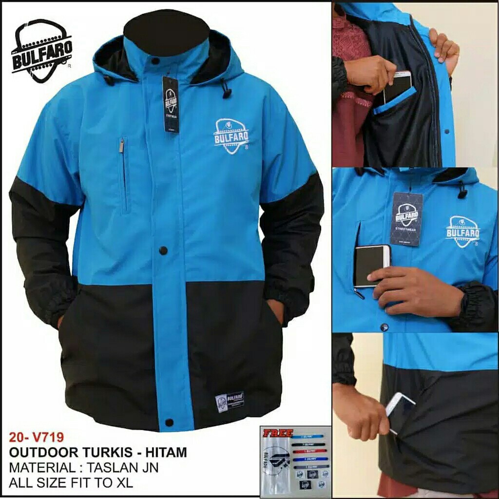 Jaket Hoodie Outdoor Waterproof Pria  WanitaJaket Gunung 4