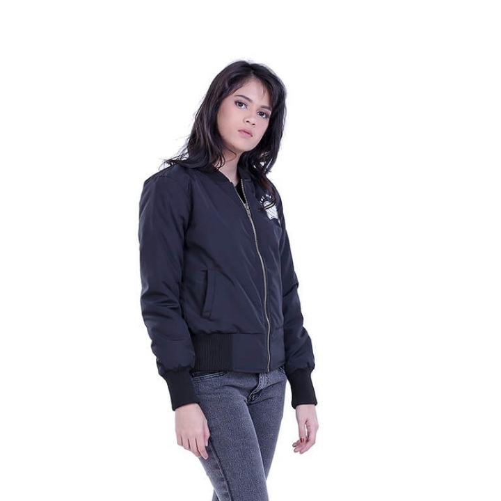 Jaket Hoodie Wanita Distro Femme Bomb - H 2125