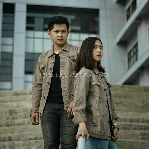 Jaket Jeans Couple Spesial Original Produk Level Up