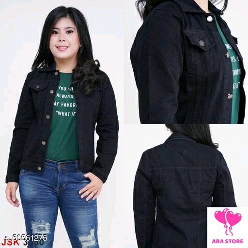 Jaket Jeans Denim Wanita 3350