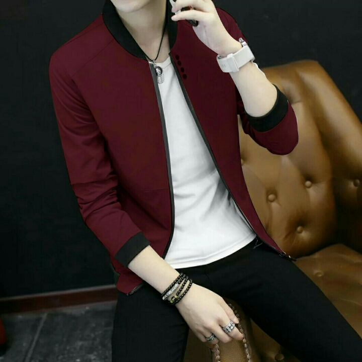 Jaket Kaneki Maroon