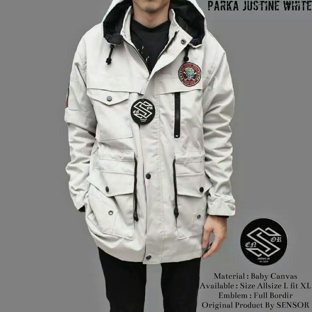Jaket Parka Pria Justine Sensor Series 2
