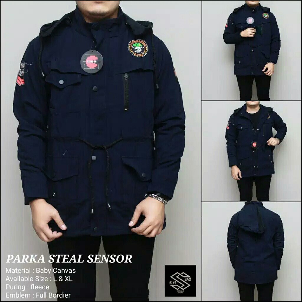 Jaket Parka Pria Justine Sensor Series 5