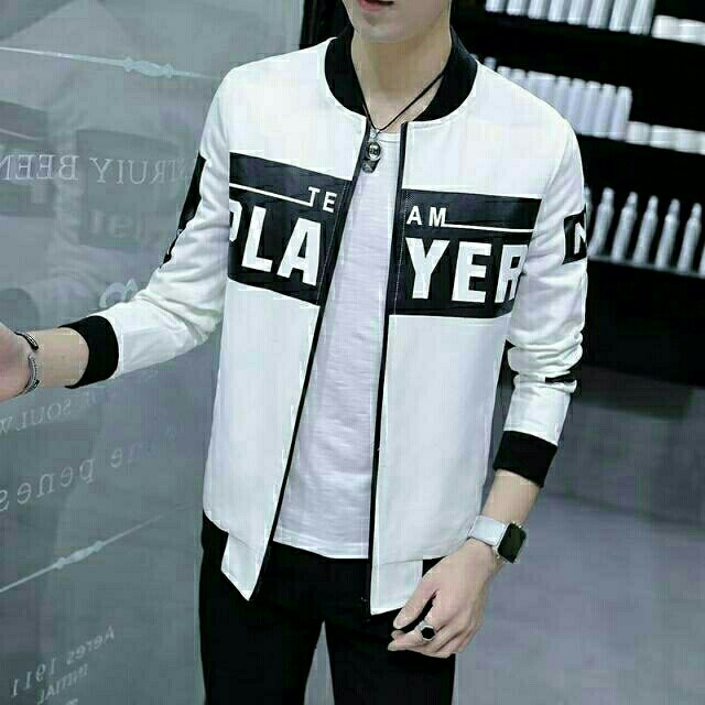 Jaket Player Putih